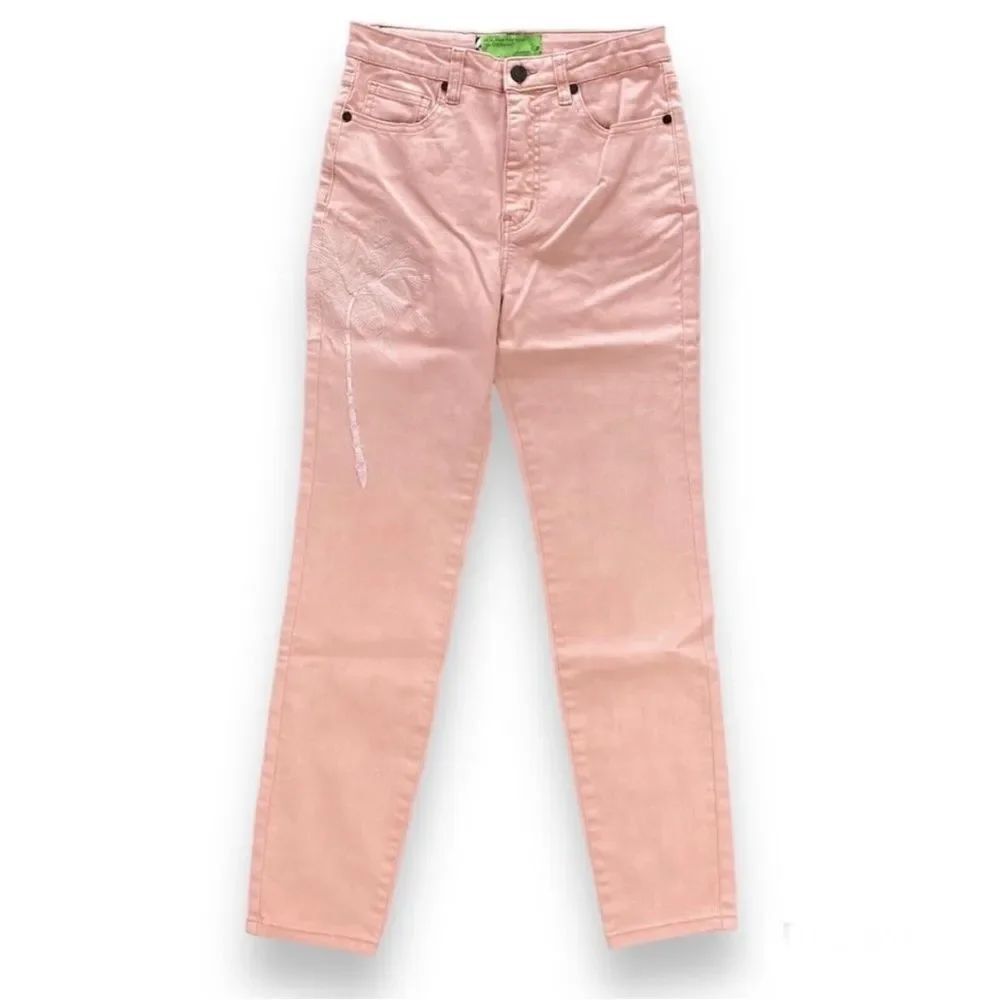 Free People Sandrine Rose The Virgin Label Womens Skinny Jeans Petal Size 27